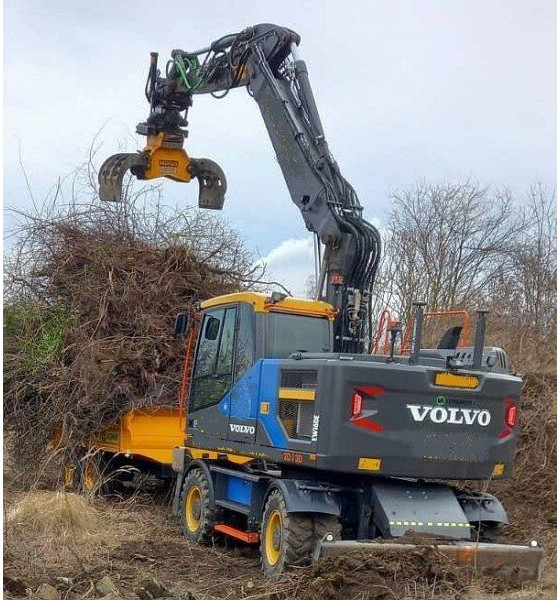 Volvo EW 160 E +(EST) Humus - Колесен багер: снимка 4 Volvo EW 160 E +(EST) Humus - Колесен багер: снимка 4