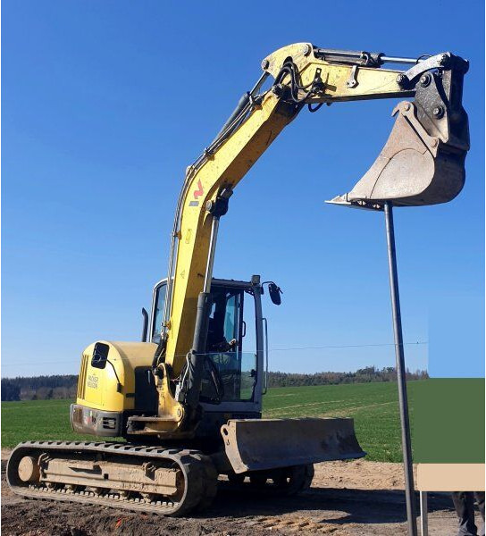 WACKER NEUSON EZ80 E14-03 gummi 8t rubber - Верижен багер: снимка 2 WACKER NEUSON EZ80 E14-03 gummi 8t rubber - Верижен багер: снимка 2