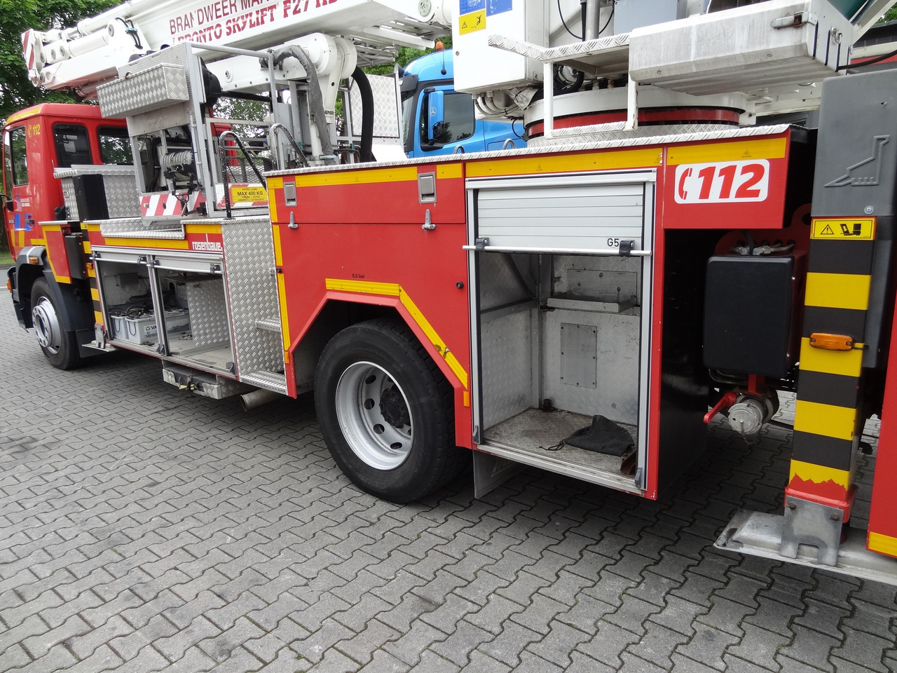 MAN L2000 18.284 Feuerwehr Bronto Skylift 27 Meter - Автовишка: снимка 4 MAN L2000 18.284 Feuerwehr Bronto Skylift 27 Meter - Автовишка: снимка 4