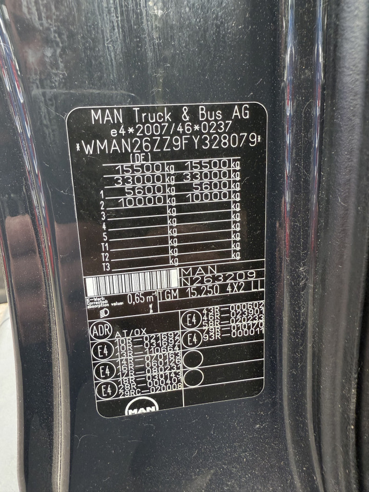 MAN TGM 15.250 Kran Fassi F150 - Бордови камион, Камион с кран: снимка 3 MAN TGM 15.250 Kran Fassi F150 - Бордови камион, Камион с кран: снимка 3