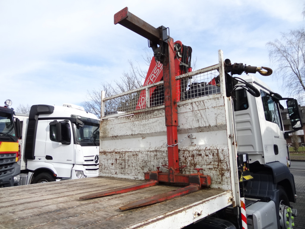 MAN TGS 26.320 6X4 BB mit Kran Fassi F175 - Камион с кран, Бордови камион: снимка 3 MAN TGS 26.320 6X4 BB mit Kran Fassi F175 - Камион с кран, Бордови камион: снимка 3