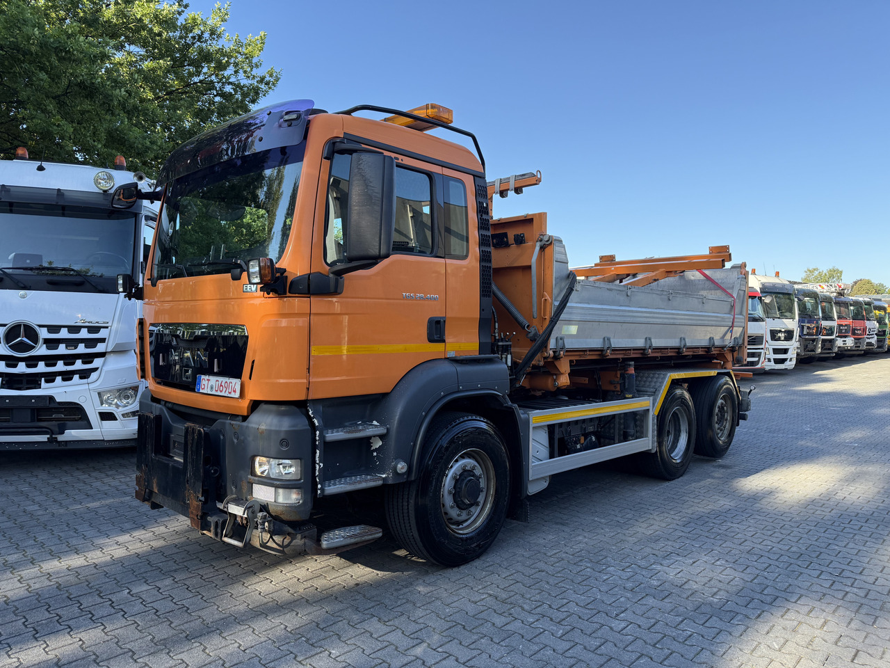 MAN TGS 28.400 6X4H-4 BL - Шаси кабина, Камион с кран: снимка 1 MAN TGS 28.400 6X4H-4 BL - Шаси кабина, Камион с кран: снимка 1