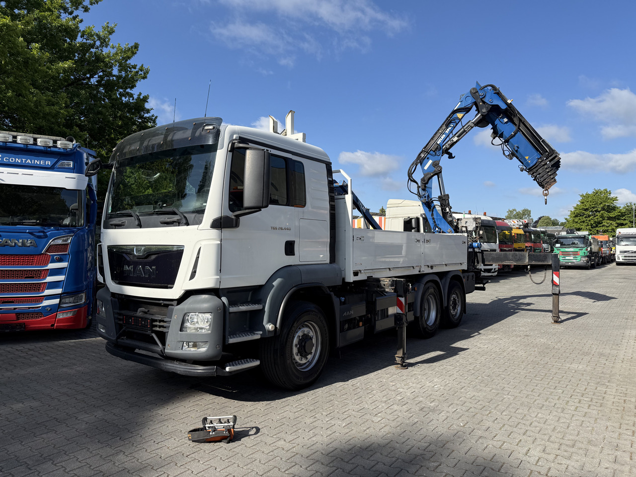 MAN TGS 28.440 6X4H-4 Atlas 290 bis 24 Meter - Камион с кран, Бордови камион: снимка 1 MAN TGS 28.440 6X4H-4 Atlas 290 bis 24 Meter - Камион с кран, Бордови камион: снимка 1
