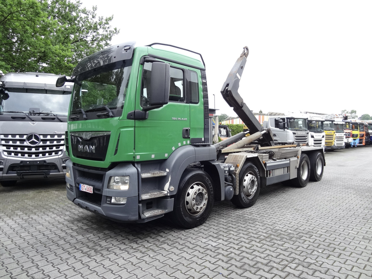 MAN TGS 35.440 8X4 BB VDL Haken - Мултилифт с кука камион: снимка 1 MAN TGS 35.440 8X4 BB VDL Haken - Мултилифт с кука камион: снимка 1