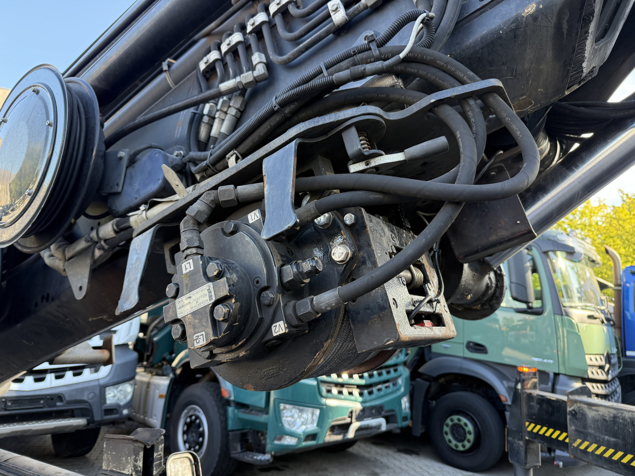 MAN TGX 26.480 6X2 Hiab 422 Bj 2017 bis 30 Meter - Камион с кран, Бордови камион: снимка 5 MAN TGX 26.480 6X2 Hiab 422 Bj 2017 bis 30 Meter - Камион с кран, Бордови камион: снимка 5