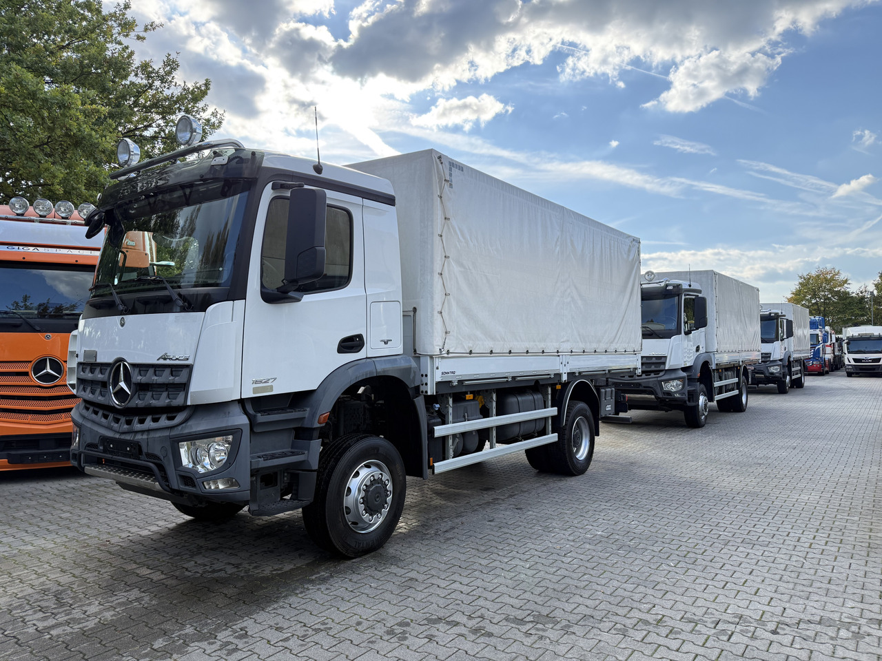 Mercedes-Benz Arocs 1827 AK 4X4 Ex- - Шаси кабина: снимка 1 Mercedes-Benz Arocs 1827 AK 4X4 Ex- - Шаси кабина: снимка 1