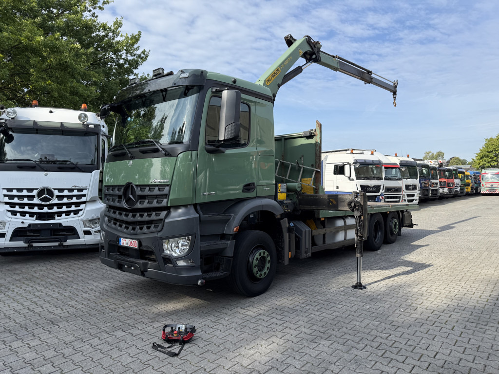 Mercedes-Benz Arocs 2542 6X2 Kran Palfinger 16001 - Бордови камион, Камион с кран: снимка 1 Mercedes-Benz Arocs 2542 6X2 Kran Palfinger 16001 - Бордови камион, Камион с кран: снимка 1