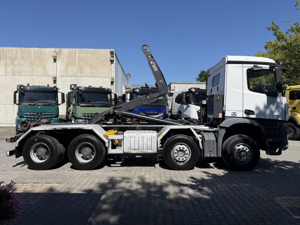Мултилифт с кука камион Mercedes-Benz Arocs 3245 K 8X4 Haken: снимка 9