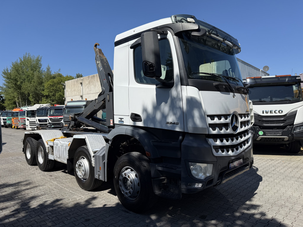 Мултилифт с кука камион Mercedes-Benz Arocs 3245 K 8X4 Haken: снимка 8
