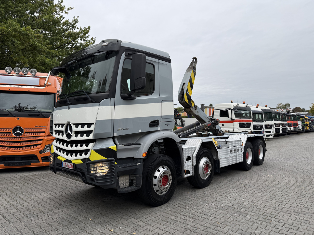 Mercedes-Benz Arocs 3245 K 8X4 Haken - Мултилифт с кука камион: снимка 1 Mercedes-Benz Arocs 3245 K 8X4 Haken - Мултилифт с кука камион: снимка 1