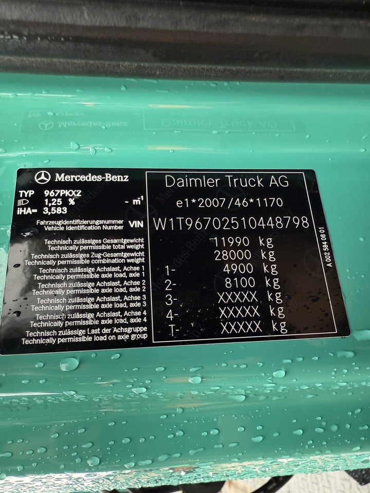 Mercedes-Benz Atego 1227 Kran MKG 96 - Бордови камион, Камион с кран: снимка 5 Mercedes-Benz Atego 1227 Kran MKG 96 - Бордови камион, Камион с кран: снимка 5