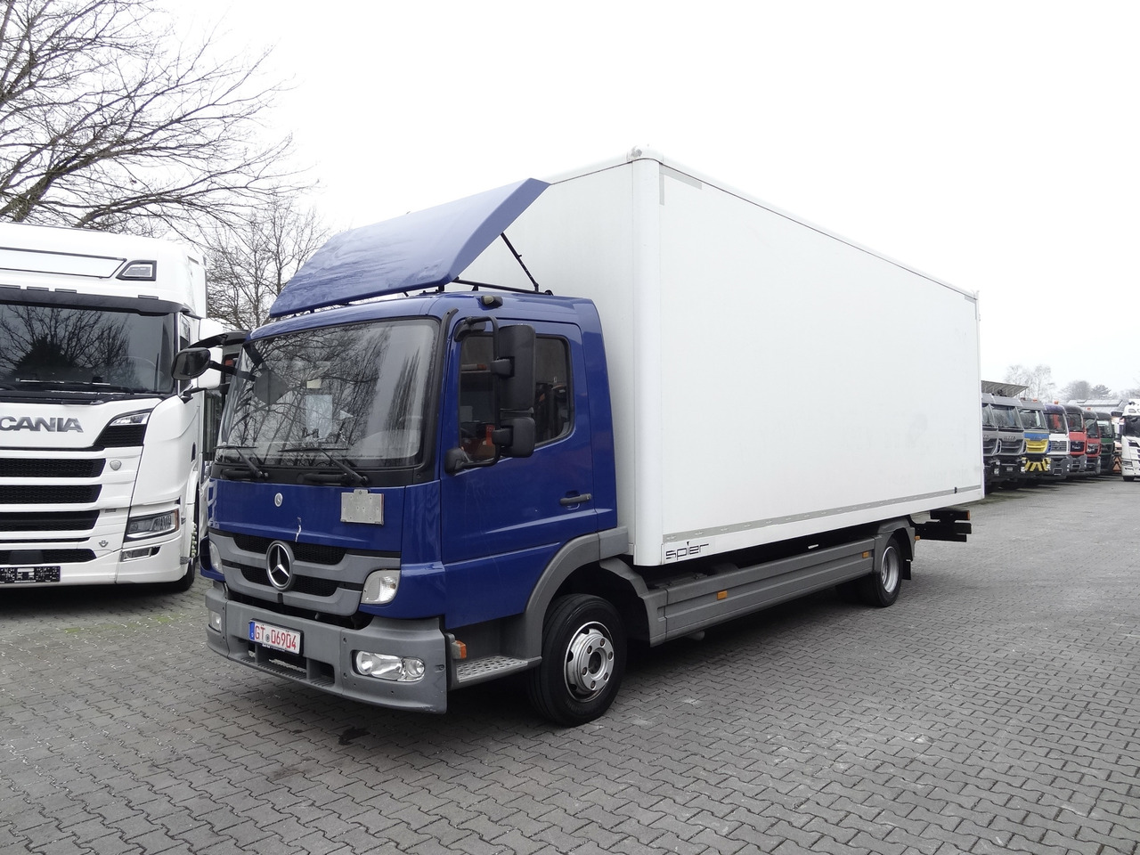 Mercedes-Benz Atego 822 - Камион фургон: снимка 1 Mercedes-Benz Atego 822 - Камион фургон: снимка 1