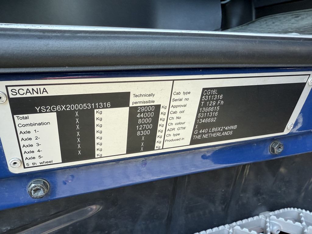Scania G440 6X2*4 HIAB 166 bis 16.50 Meter - Бордови камион, Камион с кран: снимка 5 Scania G440 6X2*4 HIAB 166 bis 16.50 Meter - Бордови камион, Камион с кран: снимка 5
