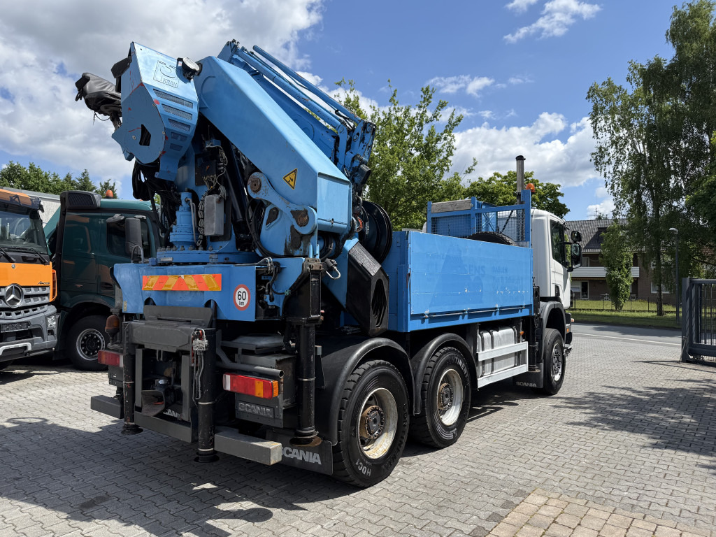 Бордови камион, Камион с кран Scania P124 360 6X6 Palfinger 48000 bis 32 Meter: снимка 13