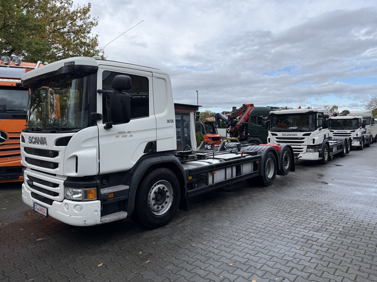 Scania P280 6X2*4 - Шаси кабина: снимка 1 Scania P280 6X2*4 - Шаси кабина: снимка 1