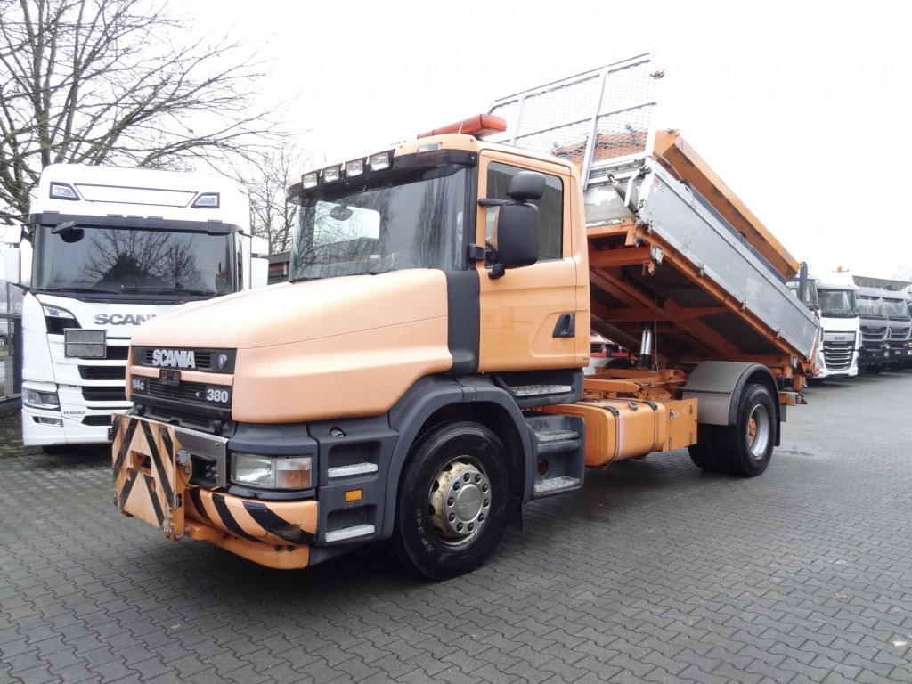 Scania T114 380 Torpedo/Hauber Winterdienst Kommunal - Самосвал камион: снимка 1 Scania T114 380 Torpedo/Hauber Winterdienst Kommunal - Самосвал камион: снимка 1