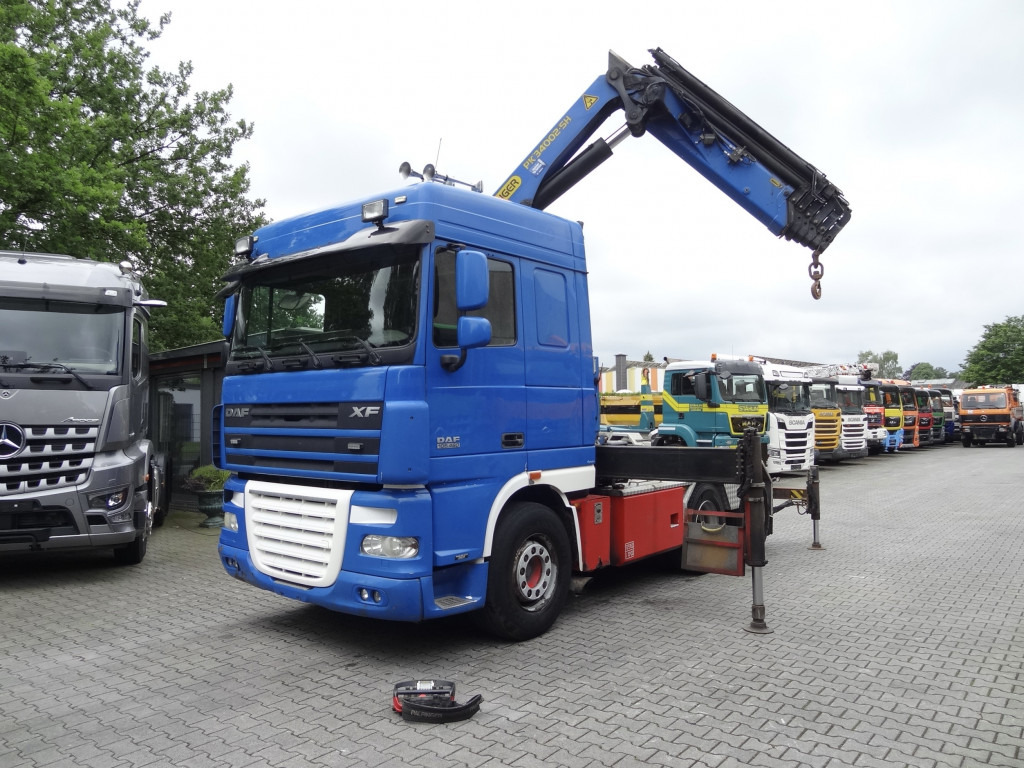 Влекач Daf XF105 460 6X2 Kran Palfinger 34002: снимка 8