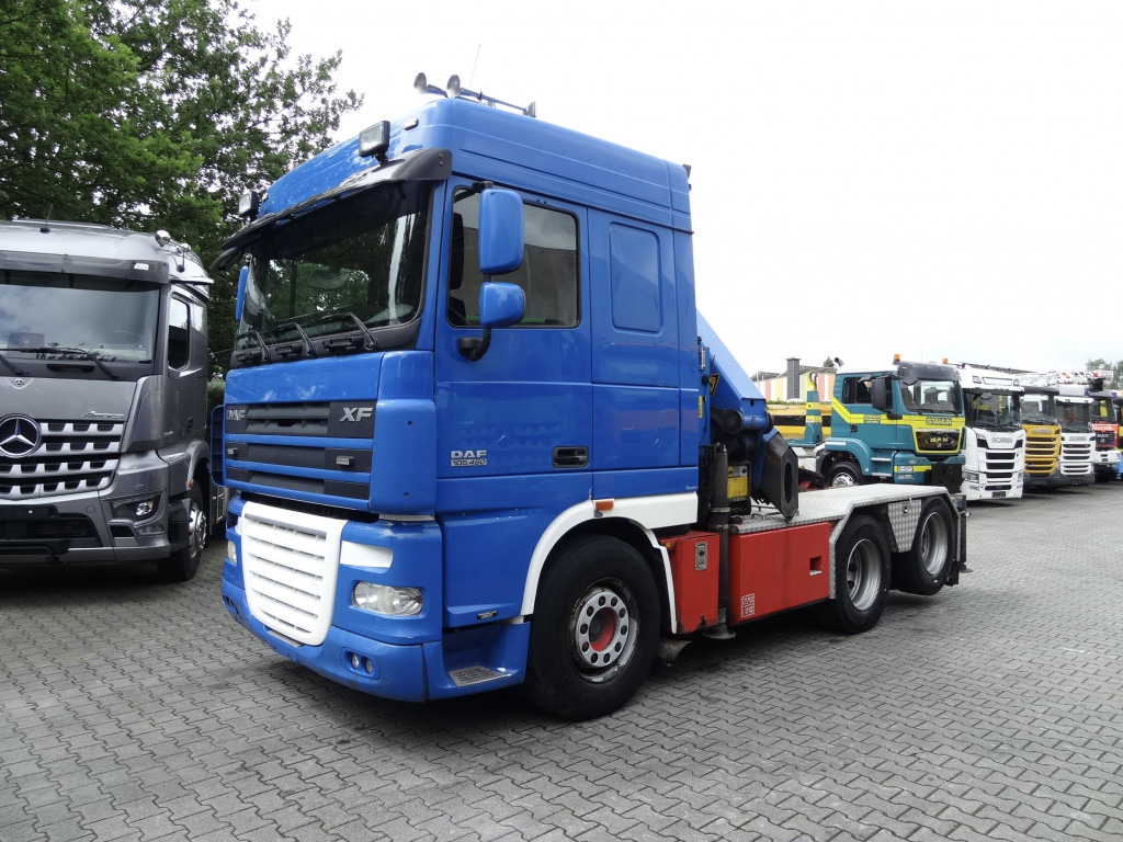 Влекач Daf XF105 460 6X2 Kran Palfinger 34002: снимка 10