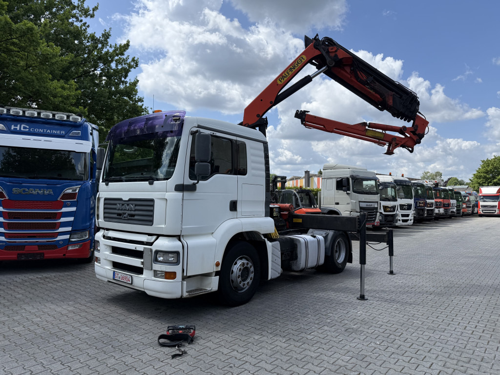 MAN TGA 18.430 Kran Palfinger 16502 Jib 26.5 Meter - Влекач: снимка 1 MAN TGA 18.430 Kran Palfinger 16502 Jib 26.5 Meter - Влекач: снимка 1