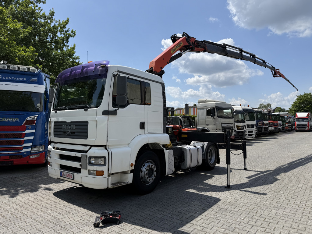 MAN TGA 18.430 Kran Palfinger 16502 bis 26.5 Meter - Влекач: снимка 1 MAN TGA 18.430 Kran Palfinger 16502 bis 26.5 Meter - Влекач: снимка 1