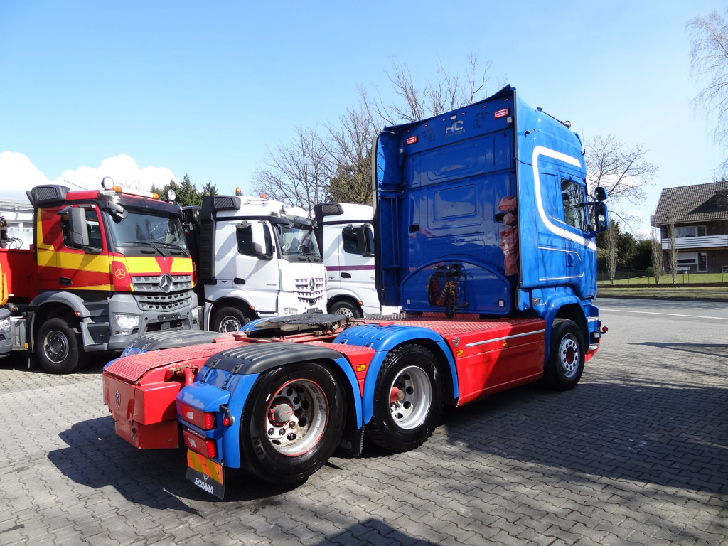 Влекач Scania R580 V8 6X2 Topline: снимка 9