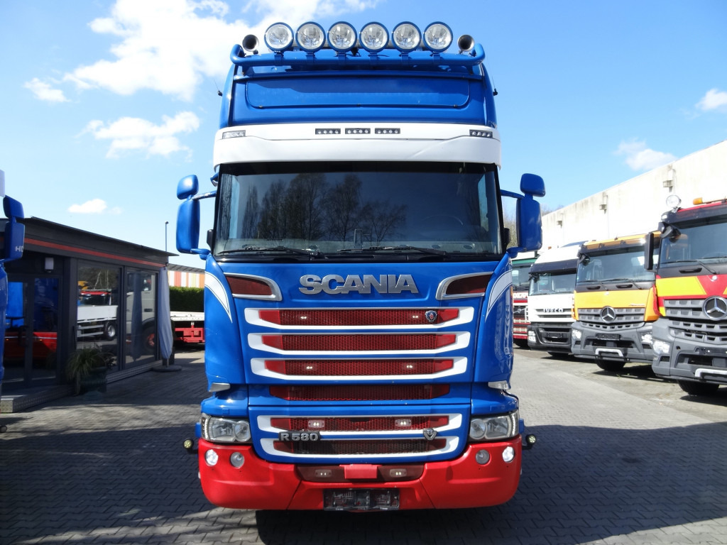 Влекач Scania R580 V8 6X2 Topline: снимка 7