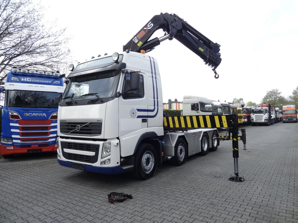 Volvo FH 500 8X4 Kran Hiab 800 EP-5 HiPro - Камион с кран, Влекач: снимка 1 Volvo FH 500 8X4 Kran Hiab 800 EP-5 HiPro - Камион с кран, Влекач: снимка 1