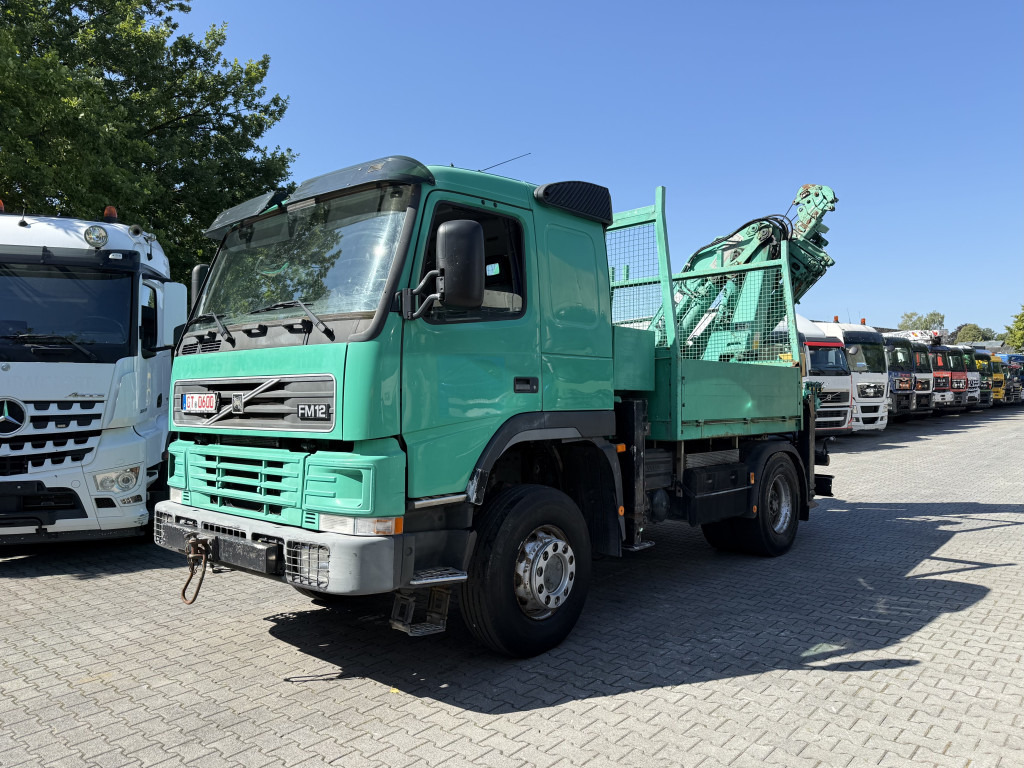 Volvo FM12 420 4X4 Kran MKG 300 bis 24 Meter - Бордови камион, Камион с кран: снимка 1 Volvo FM12 420 4X4 Kran MKG 300 bis 24 Meter - Бордови камион, Камион с кран: снимка 1