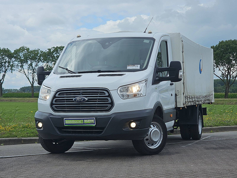 Ford Transit 350 XL 170 pk ac EURO6 - Брезентов бус: снимка 1 Ford Transit 350 XL 170 pk ac EURO6 - Брезентов бус: снимка 1