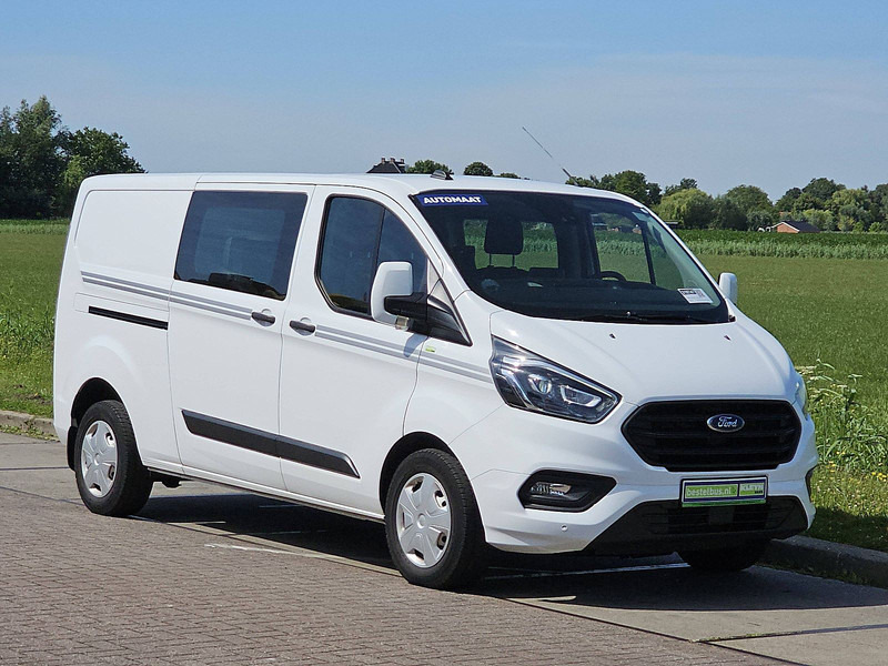 Малък ван Ford Transit Custom 2.0 L2H1 Dub.- Cab. Navi: снимка 5