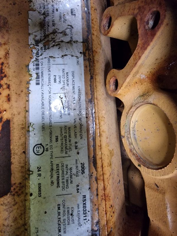 Caterpillar C11 RSX 966H Engine (Plant) - Двигател за Строителна техника: снимка 2 Caterpillar C11 RSX 966H Engine (Plant) - Двигател за Строителна техника: снимка 2