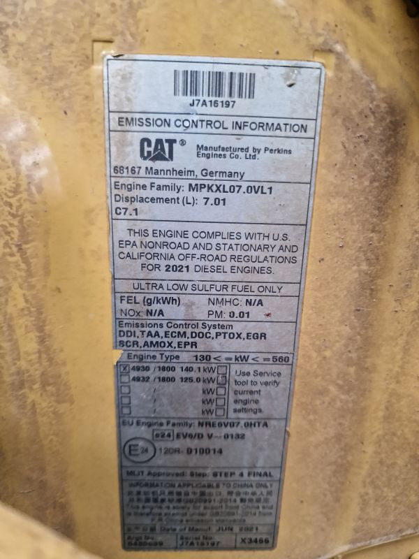 Caterpillar C7.1 Engine (Plant) - Двигател за Строителна техника: снимка 3 Caterpillar C7.1 Engine (Plant) - Двигател за Строителна техника: снимка 3
