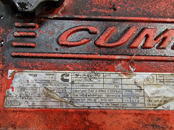 Cummins ISL8.9E5340B Engine (Bus) - Двигател: снимка 2 Cummins ISL8.9E5340B Engine (Bus) - Двигател: снимка 2