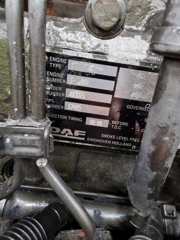 DAF PE228C Engine (Truck) - Двигател за Камион: снимка 2 DAF PE228C Engine (Truck) - Двигател за Камион: снимка 2