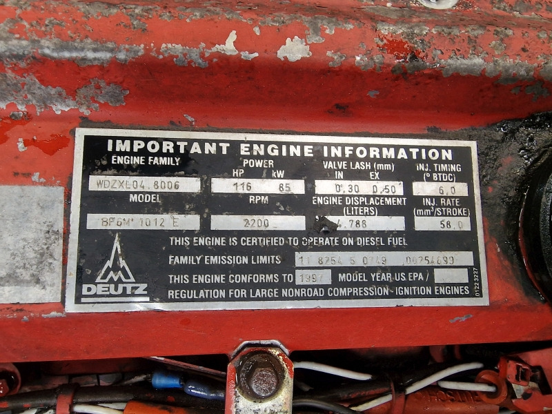 Deutz BF6M1012E Engine (Plant) - Двигател за Строителна техника: снимка 2 Deutz BF6M1012E Engine (Plant) - Двигател за Строителна техника: снимка 2
