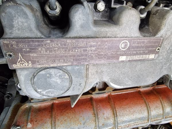 Deutz F4L2011 Engine (Plant) - Двигател за Строителна техника: снимка 2 Deutz F4L2011 Engine (Plant) - Двигател за Строителна техника: снимка 2