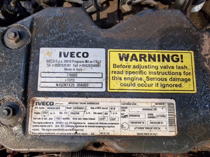 Iveco/Cummins F4HE9484A*J N45ENTX20 Engine (Industrial) - Двигател за Промишлено оборудване: снимка 2 Iveco/Cummins F4HE9484A*J N45ENTX20 Engine (Industrial) - Двигател за Промишлено оборудване: снимка 2