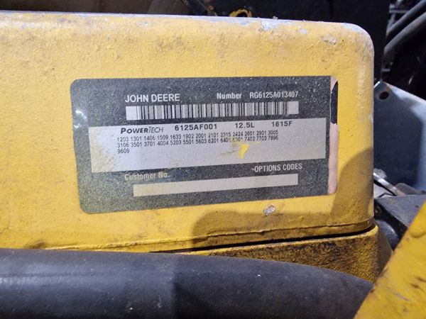 John Deere 6125AF001 Engine (Industrial) - Двигател за Промишлено оборудване: снимка 2 John Deere 6125AF001 Engine (Industrial) - Двигател за Промишлено оборудване: снимка 2