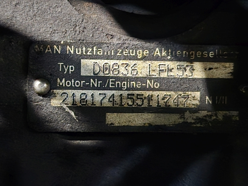 MAN D0836 LFL53 Engine (Truck) - Двигател за Камион: снимка 2 MAN D0836 LFL53 Engine (Truck) - Двигател за Камион: снимка 2