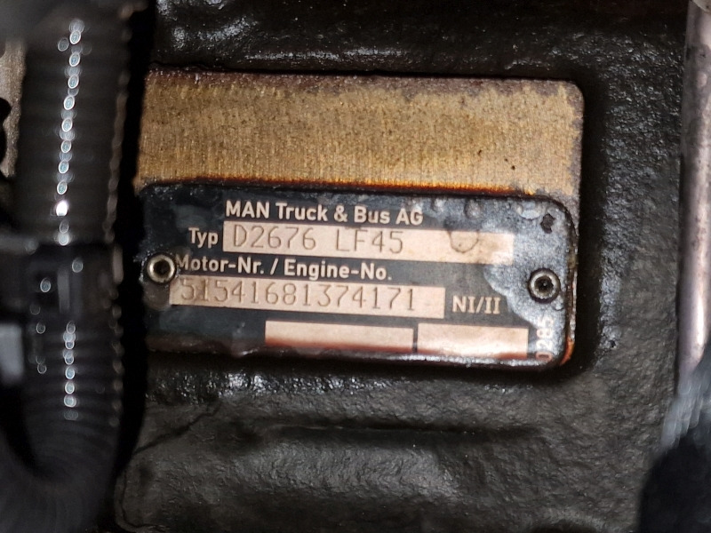MAN D2676 LF45 Engine (Truck) - Двигател за Камион: снимка 2 MAN D2676 LF45 Engine (Truck) - Двигател за Камион: снимка 2