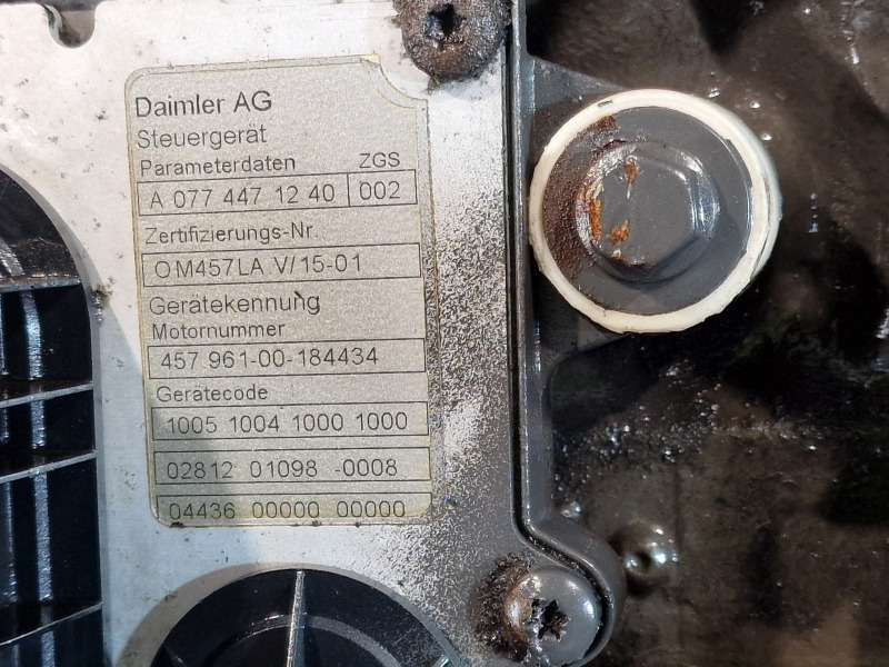Двигател Mercedes Benz OM457LA.V/15-01 Engine (Bus): снимка 11