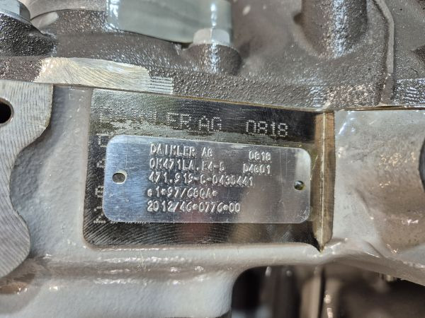 Mercedes Benz OM471LA.E5-00 D4G01 Engine (Industrial) NEW - Двигател за Промишлено оборудване: снимка 2 Mercedes Benz OM471LA.E5-00 D4G01 Engine (Industrial) NEW - Двигател за Промишлено оборудване: снимка 2