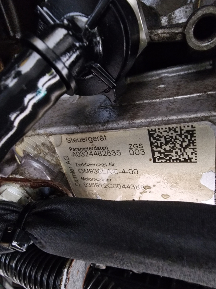 Двигател за Камион Mercedes Benz OM936LA.6-5-01 Single Turbo Truck Spec Engine (Truck): снимка 11
