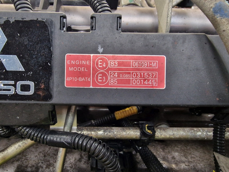 Mitsubishi 4P10-BAT4/F1CFL411M*B002 Engine (Truck) - Двигател за Камион: снимка 2 Mitsubishi 4P10-BAT4/F1CFL411M*B002 Engine (Truck) - Двигател за Камион: снимка 2