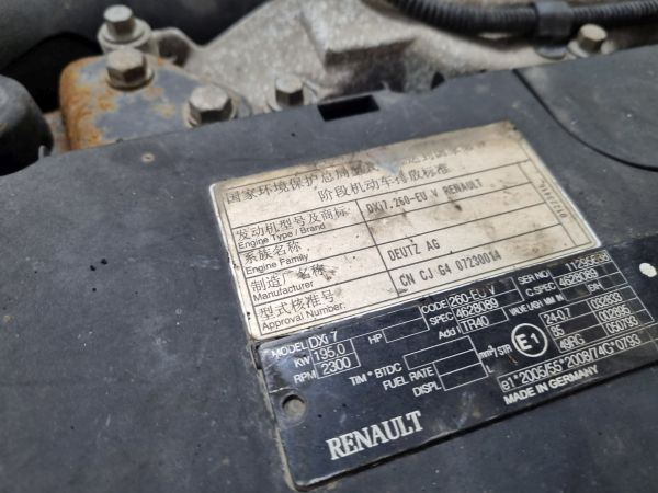 Renault DXI7 260-EUV Engine (Truck) - Двигател за Камион: снимка 2 Renault DXI7 260-EUV Engine (Truck) - Двигател за Камион: снимка 2