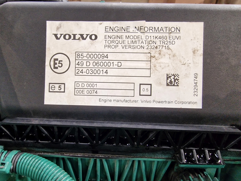 Volvo D11K460 EUVI Engine (Truck) - Двигател за Камион: снимка 3 Volvo D11K460 EUVI Engine (Truck) - Двигател за Камион: снимка 3