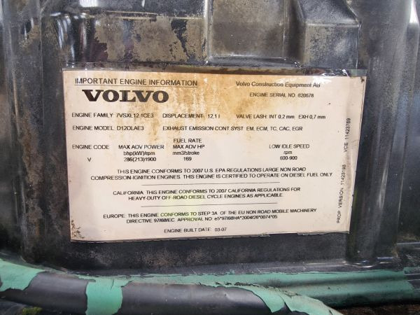 Volvo D12DLAE3 Engine (Plant) A40D ADT - Двигател за Строителна техника: снимка 2 Volvo D12DLAE3 Engine (Plant) A40D ADT - Двигател за Строителна техника: снимка 2