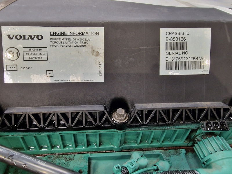 Volvo D13K500 K4 EUVI Engine (Truck) - Двигател за Камион: снимка 2 Volvo D13K500 K4 EUVI Engine (Truck) - Двигател за Камион: снимка 2