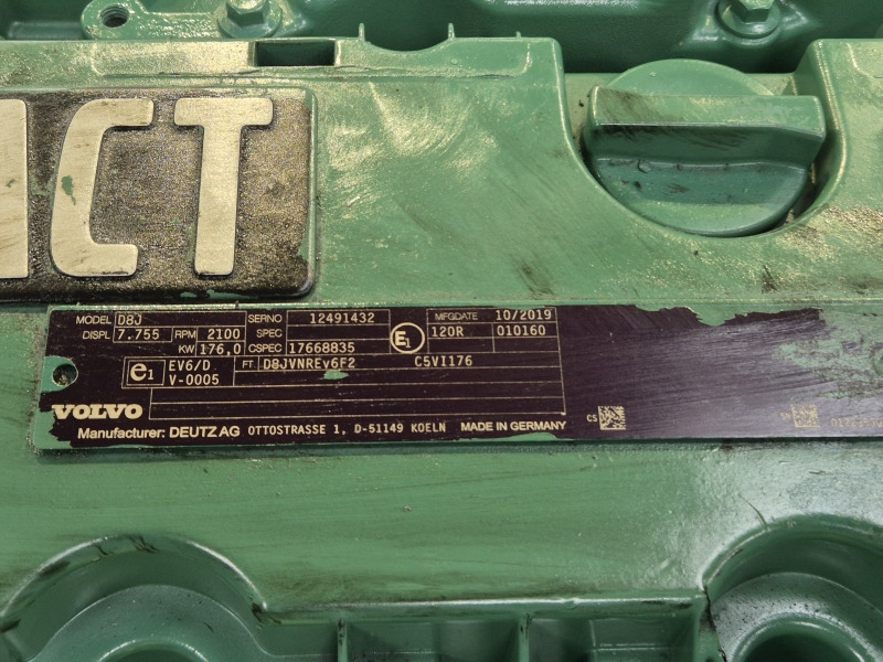 Volvo L110H D8J Genuine Reconditioned Engine (Plant) - Двигател за Строителна техника: снимка 2 Volvo L110H D8J Genuine Reconditioned Engine (Plant) - Двигател за Строителна техника: снимка 2