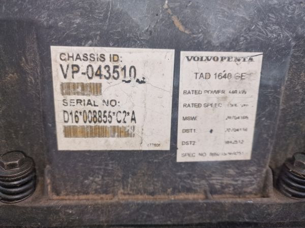 Volvo TAD1640GE Engine (Industrial) - Двигател за Промишлено оборудване: снимка 2 Volvo TAD1640GE Engine (Industrial) - Двигател за Промишлено оборудване: снимка 2